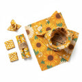 Beeswax Food Wraps (7-Pack, 3 Sizes)