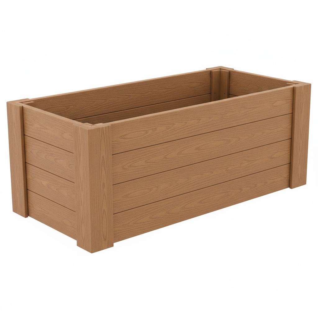 Recycled Plastic Planter Box (2x4 ft)