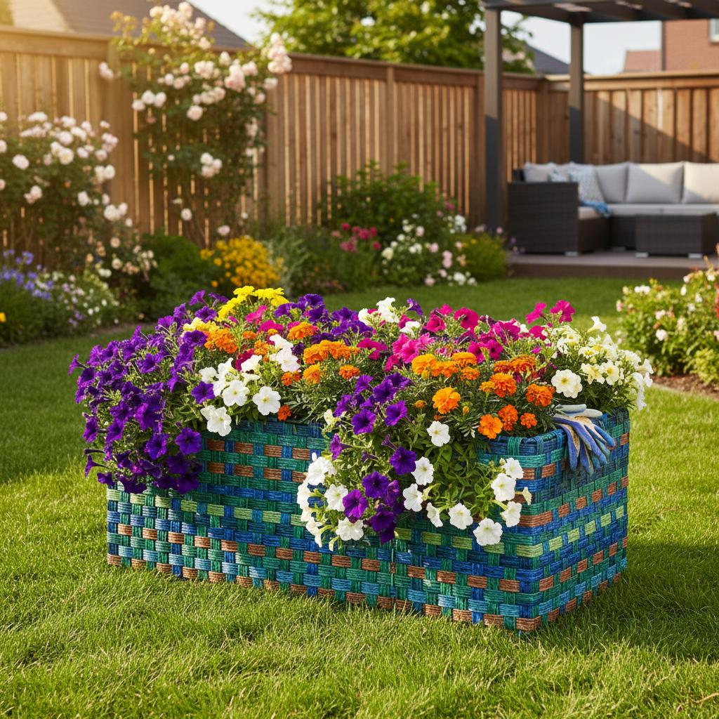 Recycled Plastic Planter Box (2x4 ft)