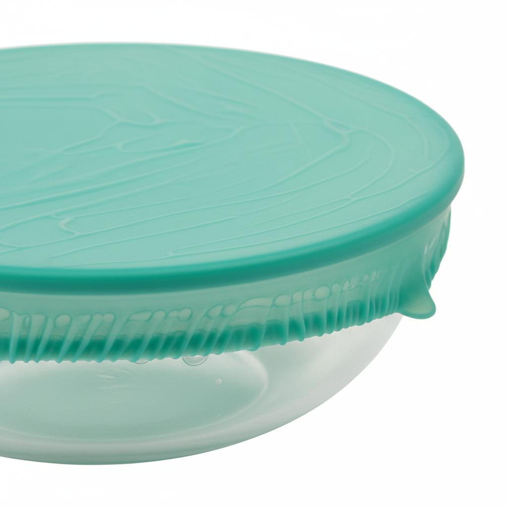 Reusable Silicone Food Covers (6-Pack)