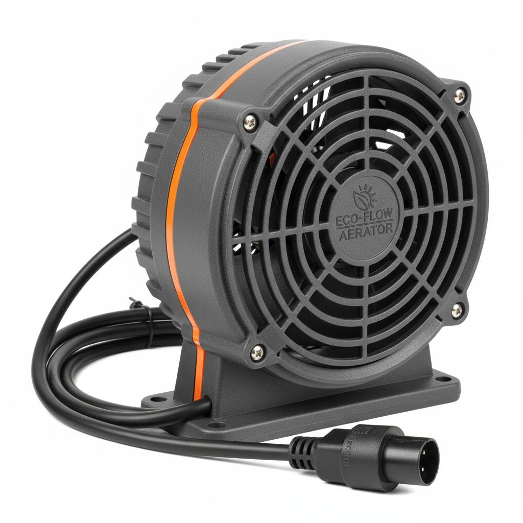 Solar Compost Aerator Fan